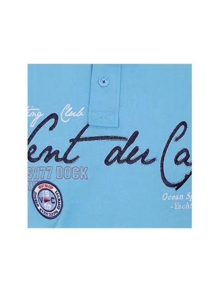 Polo majica Vent Du Cap plava
