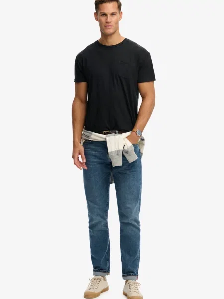 Superdry & Co Tričko čierna