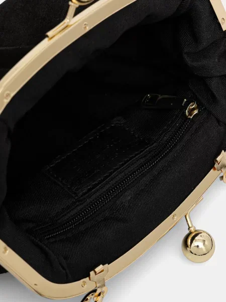 Замшева сумочка Answear.LAB чорний