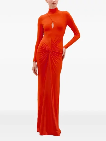 Rochie maxi Silvia Tcherassi portocaliu