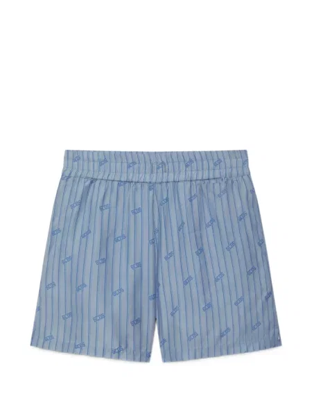 Pantaloni scurți Gcds cu imagine albastru