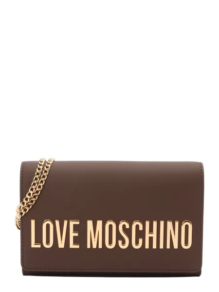 Geantă LOVE MOSCHINO maro