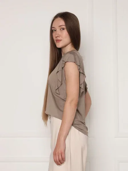 Футболка YUKI бежевий