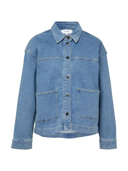 COMMA Geacă de primăvară-toamnă denim albastru