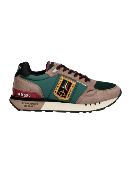 Lniane sneakersy Aeronautica Militare