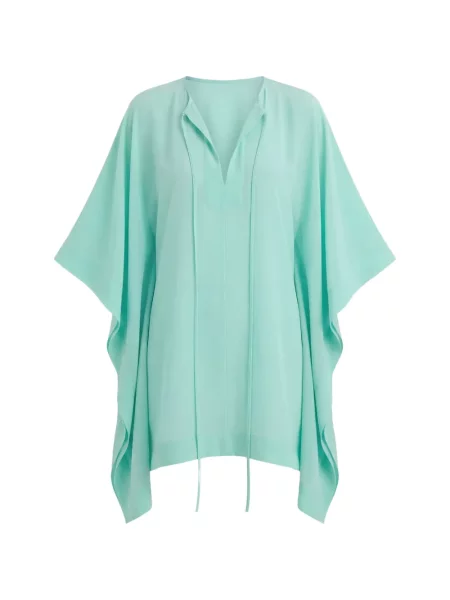 Rochie mini Bondi Born de mătase verde