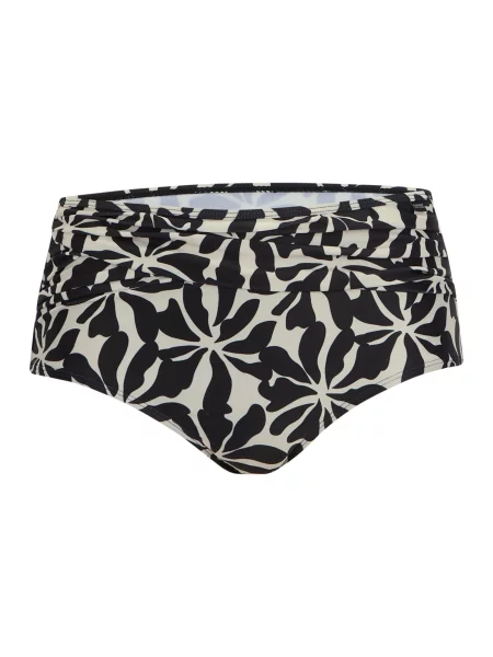 Bikini Loria Abstract Floral Bikini Bottoms beżowe