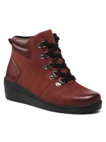 Черевики Go Soft бордовий