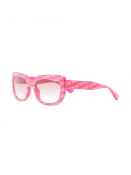 Saulės akiniai Moschino Eyewear rožinė