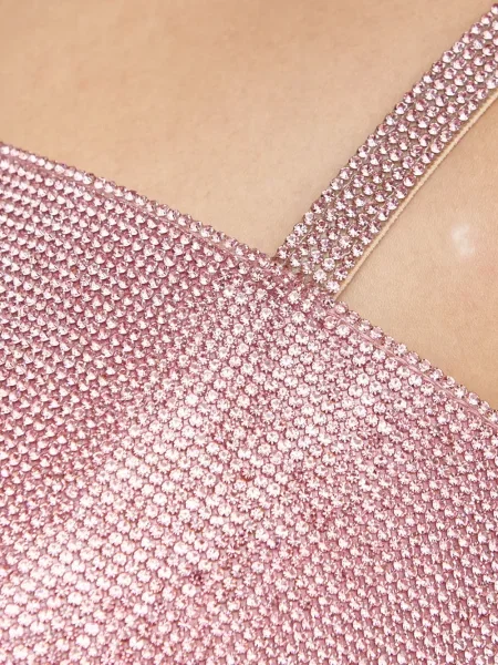 Top Nué de cristal roz