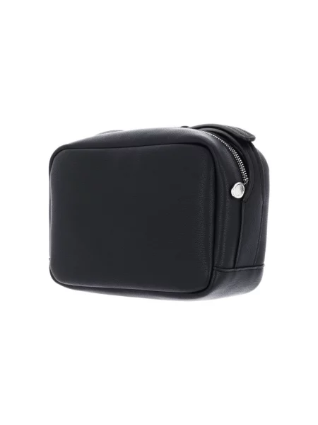 Geanta crossbody Lacoste negru