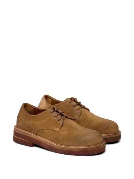 Pantofi derby Marsell din piele de căprioară chunky
