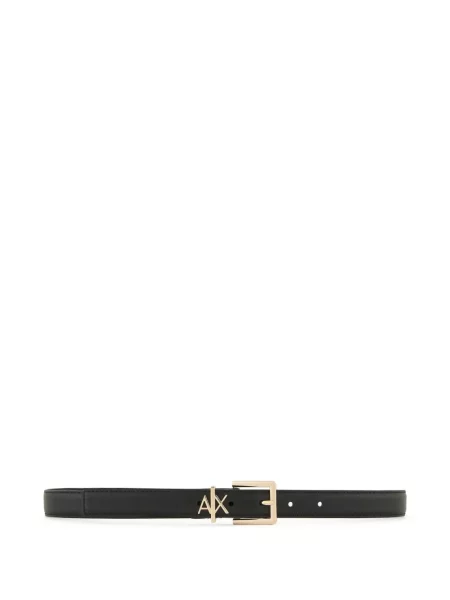 Curea Armani Exchange din piele negru