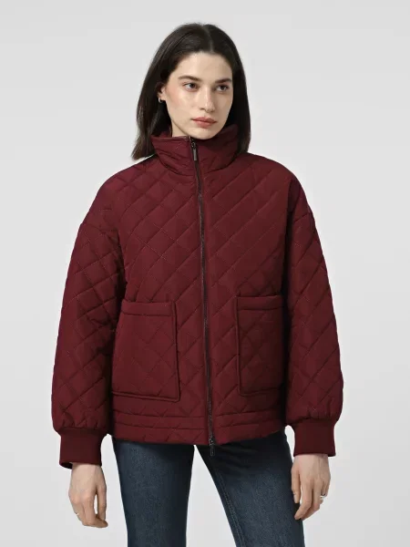 Демісезонна куртка Armani Exchange бордовий