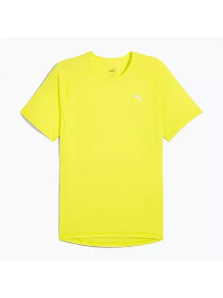 Мъжка тениска PUMA Run Velocity Tee Полимерна тениска за бягане lemon sherbert жълто