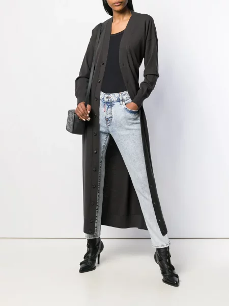 Blugi drepți Dsquared2 albastru