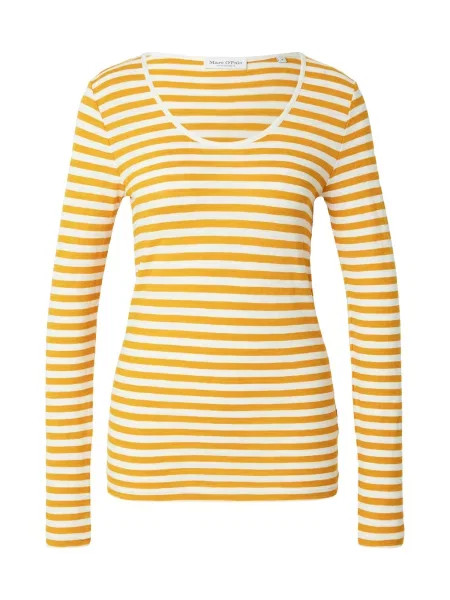 Marc O'Polo Tricou galben alb