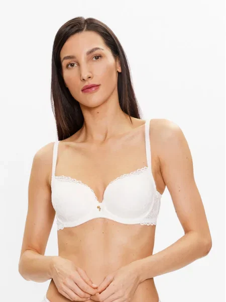 Selmark Sutien cu armătură Penelope alb