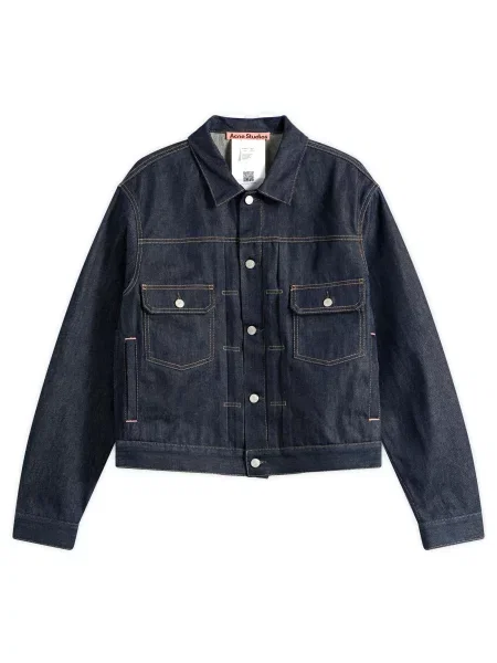 Kurtka jeansowa Acne Studios niebieska