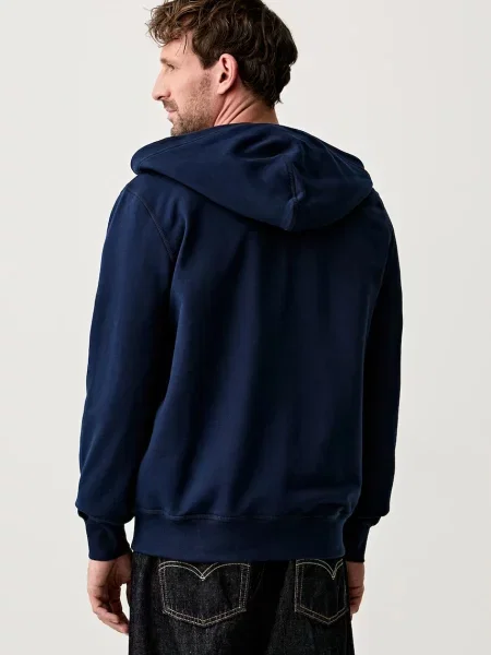 Tommy Hilfiger bluza z kapturem granatowa