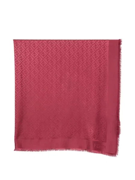 Jacquard sál Fendi piros