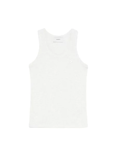 Lekki top Coperni z logo szary