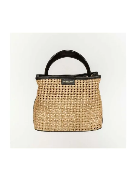 Taška My Best Bags béžová