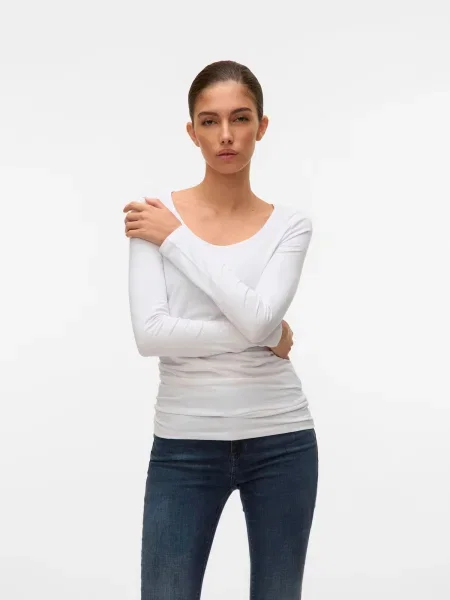 VERO MODA Tricou VMMaxi My' alb