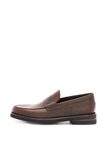 Pantofi loafer Lottusse din piele maro
