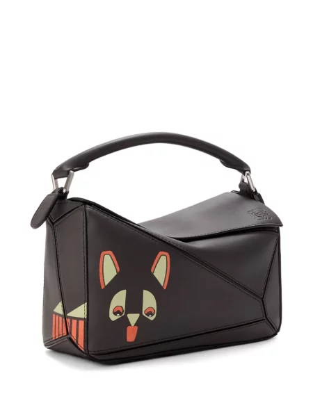 Geantă Loewe mini maro