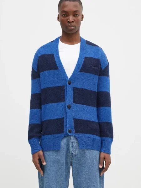 No Problemo cardigan Striped Mohair Oversized Cardigan bărbați
