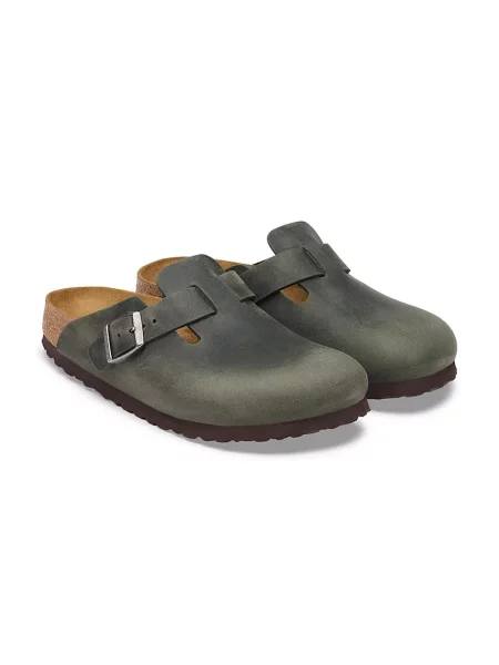 Кожаные мюли Birkenstock