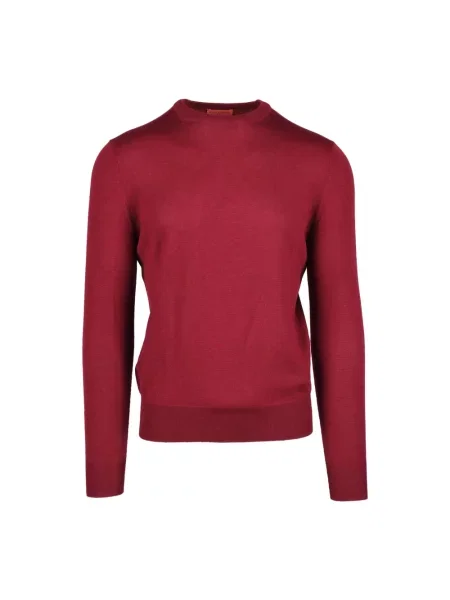 Sweter Ballantyne wełniany czerwony