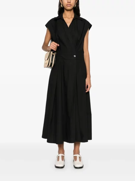 Rochie midi A.p.c. până la genunchi de costum negru