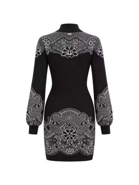 Rochie mini Twinset tricotate negru