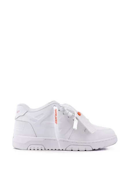 Sneakerși Off-white business alb