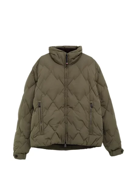 Matlasat geacă cu puf Moncler Grenoble verde