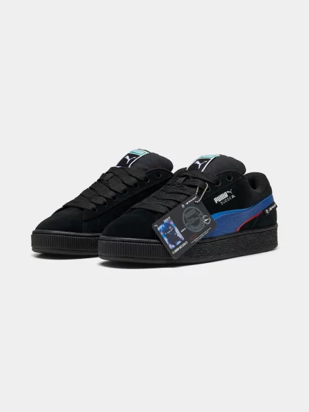 Замшевые кеды Puma черные