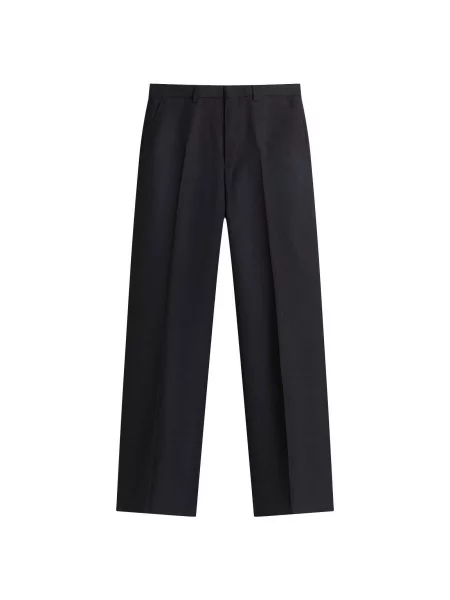 Spodnie Dries Van Noten granatowe