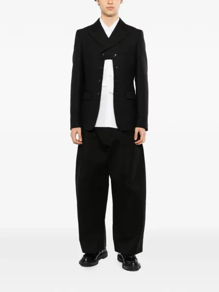 Μπλέιζερ Comme Des Garçons Homme Plus τσέπες στο στήθος μαύρο