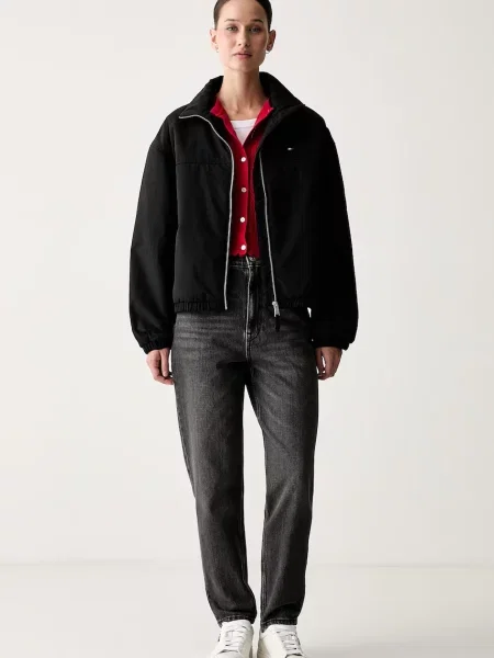 Tommy Jeans Geacă negru