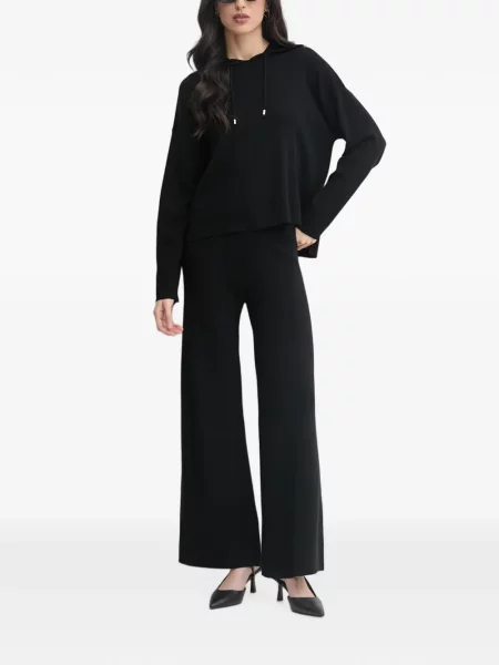 Pantaloni palazzo Benetton negru