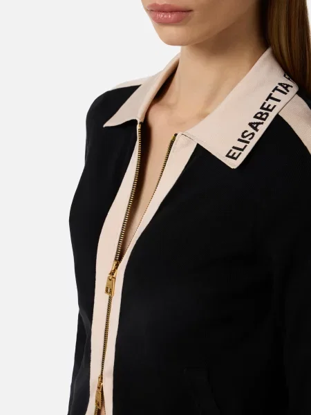Свитер Elisabetta Franchi черный