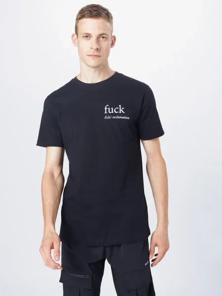 Mister Tee Tricou / negru alb