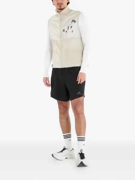 Sală de gimnastică șapcă Adidas tricotate fără mâneci roz