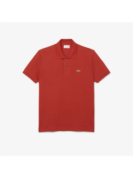 Lacoste Koszulka Polo Classic Fit Original Piqué czerwona
