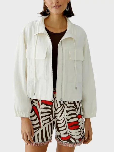 Куртка Oui біла