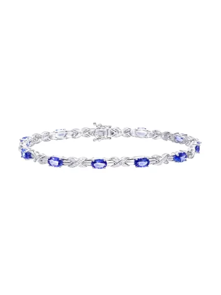 DIAMANT LETERNEL Náramok strieborná