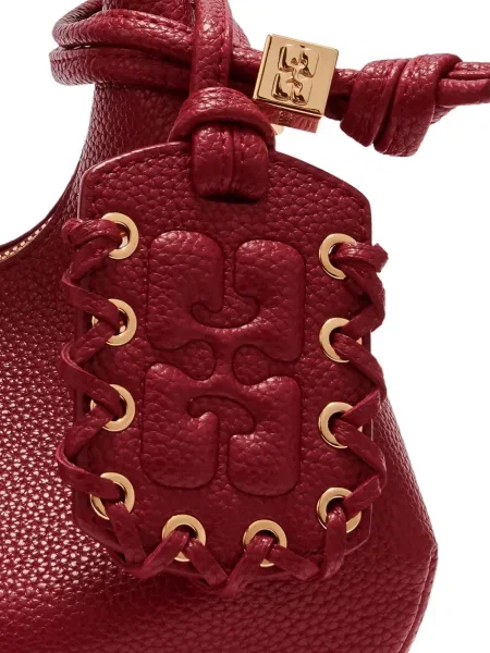 Чанта Ganni червено