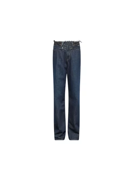Jeansy Mm6 Maison Margiela niebieskie